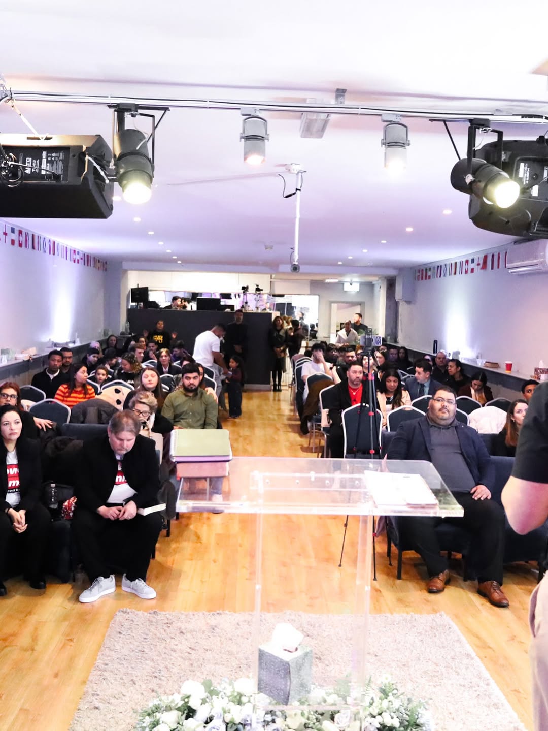 AOGIM congregation gathered in worship